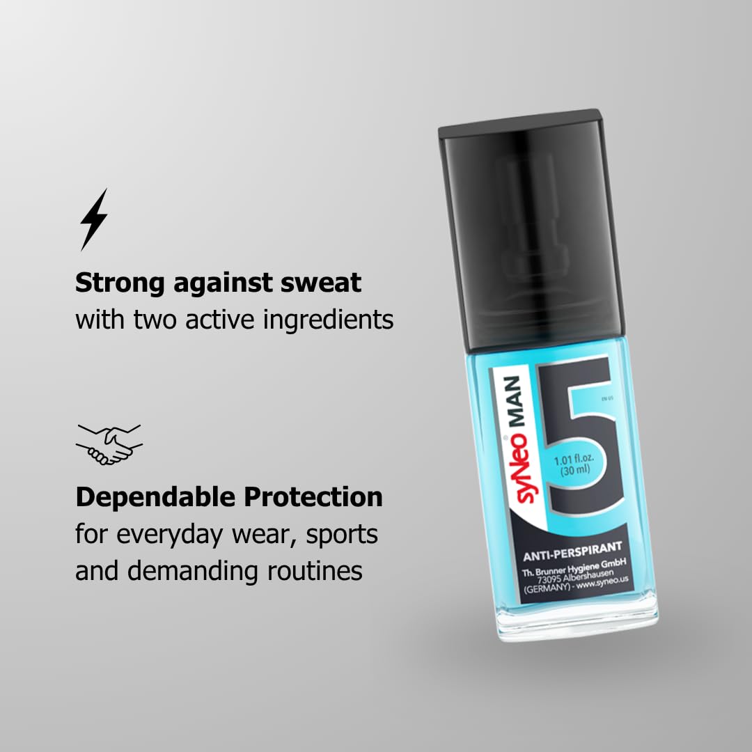 syNeo 5 Antiperspirant MAN Pumpspray, Anti Sweat Deodorant for men against heavy sweating, Anti-Transpirant antiperspirant Pumpspray Deodorant Spray Beauty and Personal Care syNeo