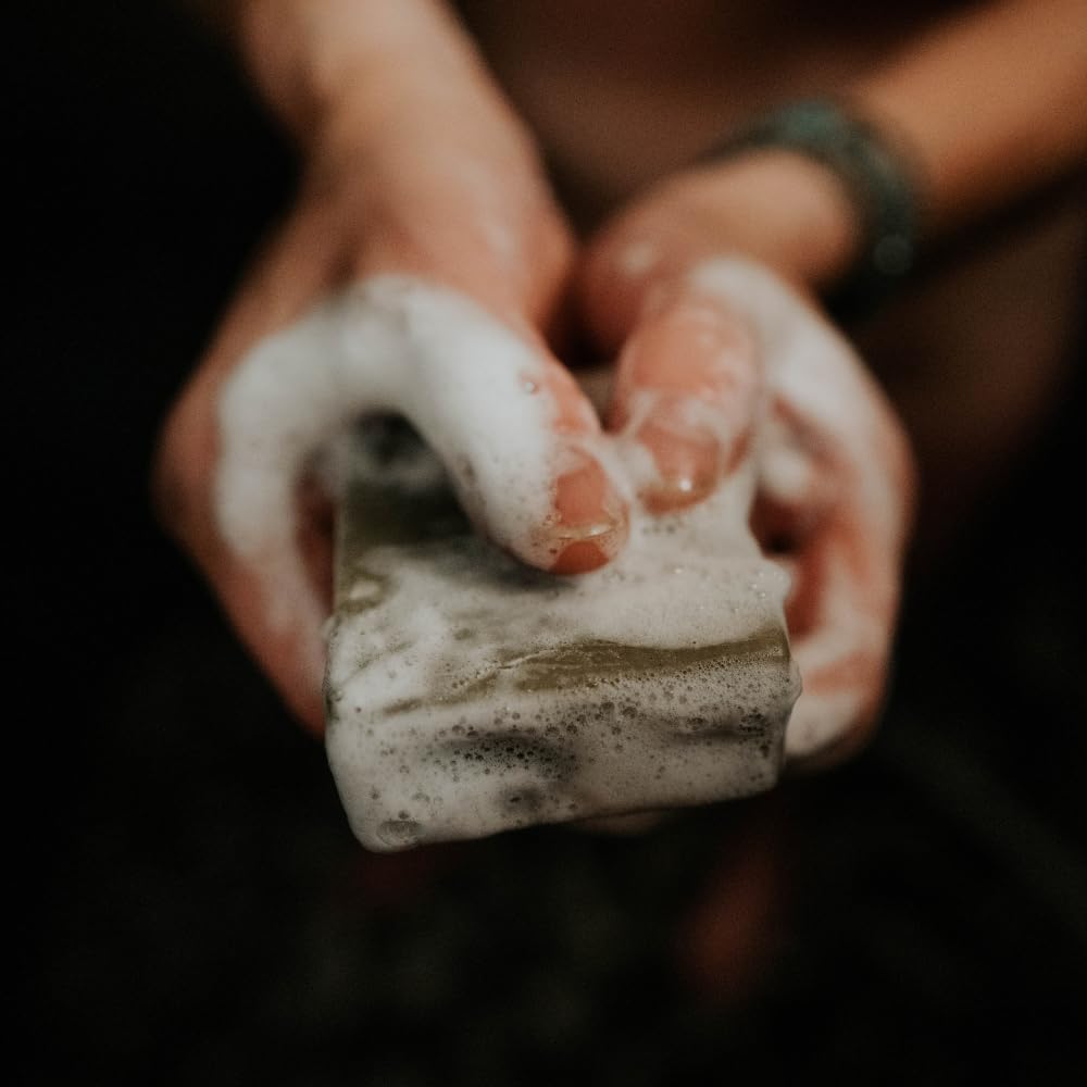 Alaska Glacial Cold-Process Mineral Clay Soap Bar made with Organic Oils | Face, Body, Shampoo & Shave | Hydrates & Detoxifies | For All Skin Types Beauty & Personal Care Alaska Glacial Essentials Skincare