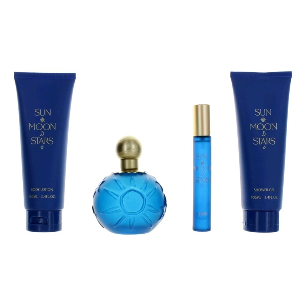 Sun Moon Stars by United Colors, 4 Piece Gift Set for Women Beauty & Personal Care SUN MOON STARS