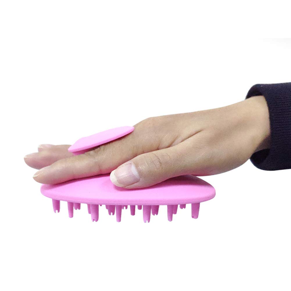 Emoly Scalp Massaging Shampoo Brush - Handheld Vibrating Massager, Updated Hair Shampoo Brush, Water- Resistant Device - Pink Beauty & Personal Care Emoly
