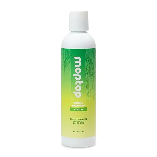 MopTop Gentle Shampoo - Every Day Curly Hair Sulfate Free Shampoo, Improves Moisture & Reduces Frizz, Paraben Free Natural Hair Products for Straight Beauty & Personal Care MopTop