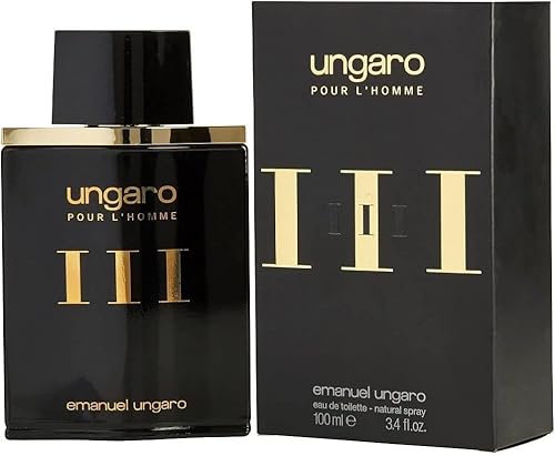 UNGARO POUR L'HOMME III by Emanuel Ungaro 3.4 Ounce / 100 ml EDT Men Cologne Spray Beauty & Personal Care Emanuel Ungaro