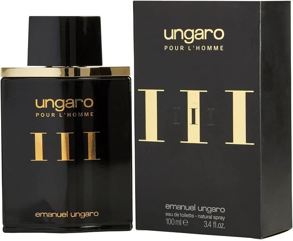 UNGARO POUR L'HOMME III by Emanuel Ungaro 3.4 Ounce / 100 ml EDT Men Cologne Spray Beauty & Personal Care Emanuel Ungaro