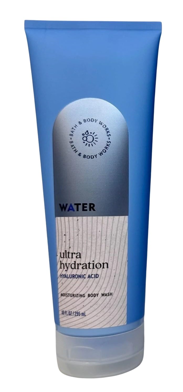 Bath & Body Works Water Ultra Hydration Hyaluronic Acid Moisturizing Body Wash Beauty & Personal Care Bath & Body Works
