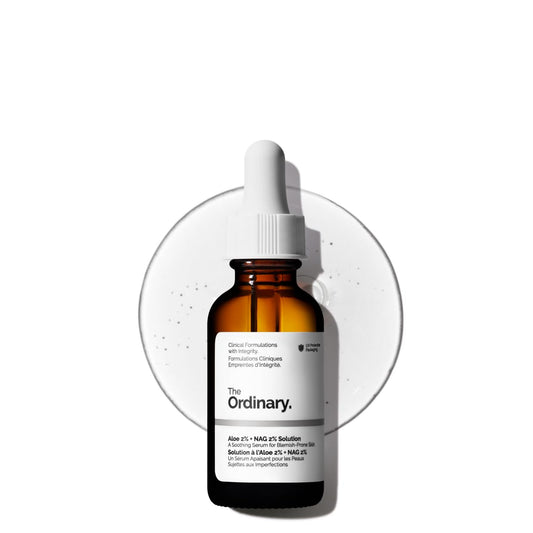 The Ordinary Aloe 2% + NAG 2% Solution, Soothes Skin and Targets Post-Acne Marks, 1 Fl Oz Beauty and Personal Care The Ordinary Default Title