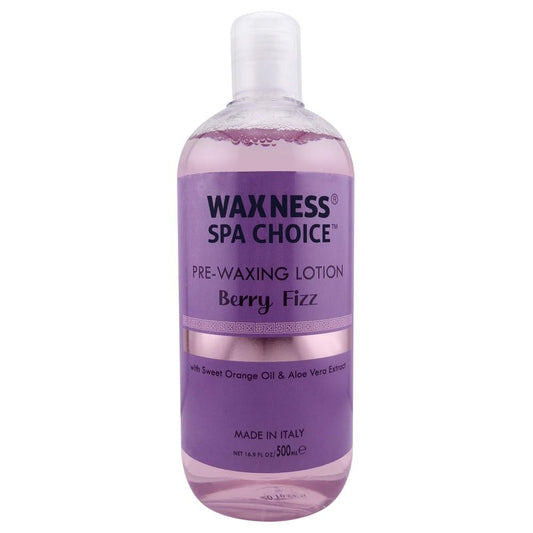 Waxness Spa Choice Pre-Waxing Lotion Berry Fizz 16.9 fl oz / 500 ml Beauty and Personal Care Waxness