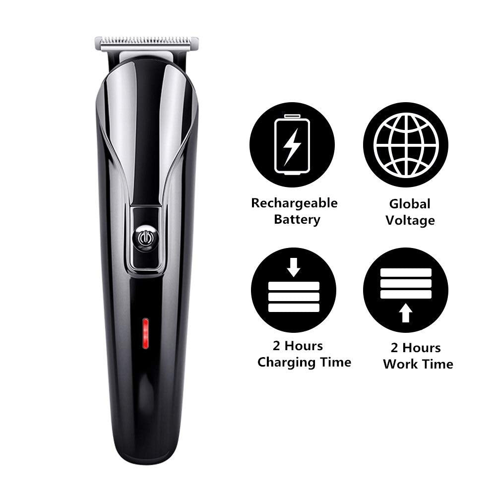 ZUIAI Men Professional Electric Hair Clipper 6 In 1 Multifunctional Hair Cutter Machine Rechargeable Hair Trimmer For Beard Nose Ears Beauty and Personal Care ZUIAI