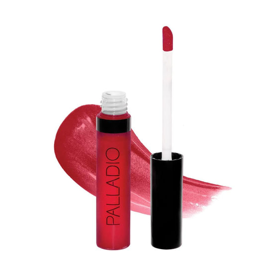 Palladio Lip Gloss, Non-Sticky Lip Gloss, Contains Vitamin E and Aloe, Offers Intense Color and Moisturization, Minimizes Lip Wrinkles, Softens Lips Beauty & Personal Care Palladio