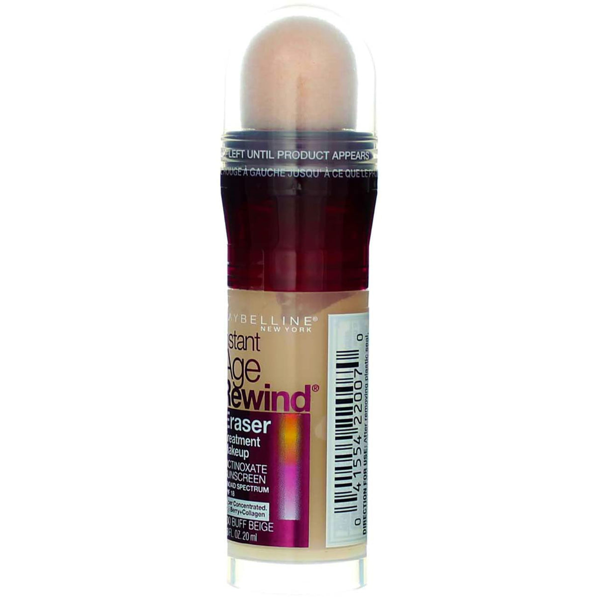 Maybelline New York Instant Age Rewind Eraser Treatment Makeup, Buff Beige [130] 0.68 oz (Pack of 8)