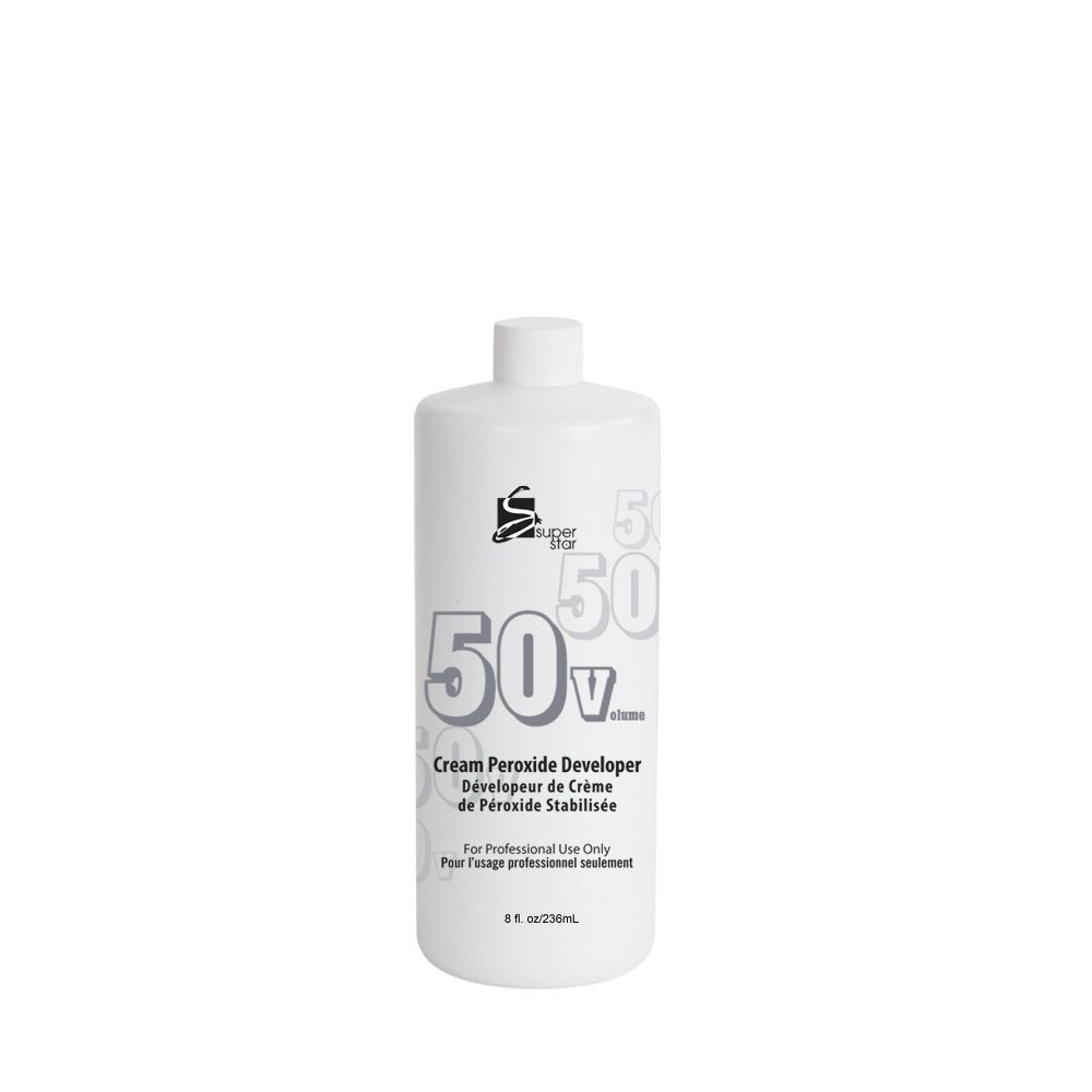 SUPER STAR Stabilized Cream Peroxide Developer 50V HC-50503 Beauty & Personal Care Super Star
