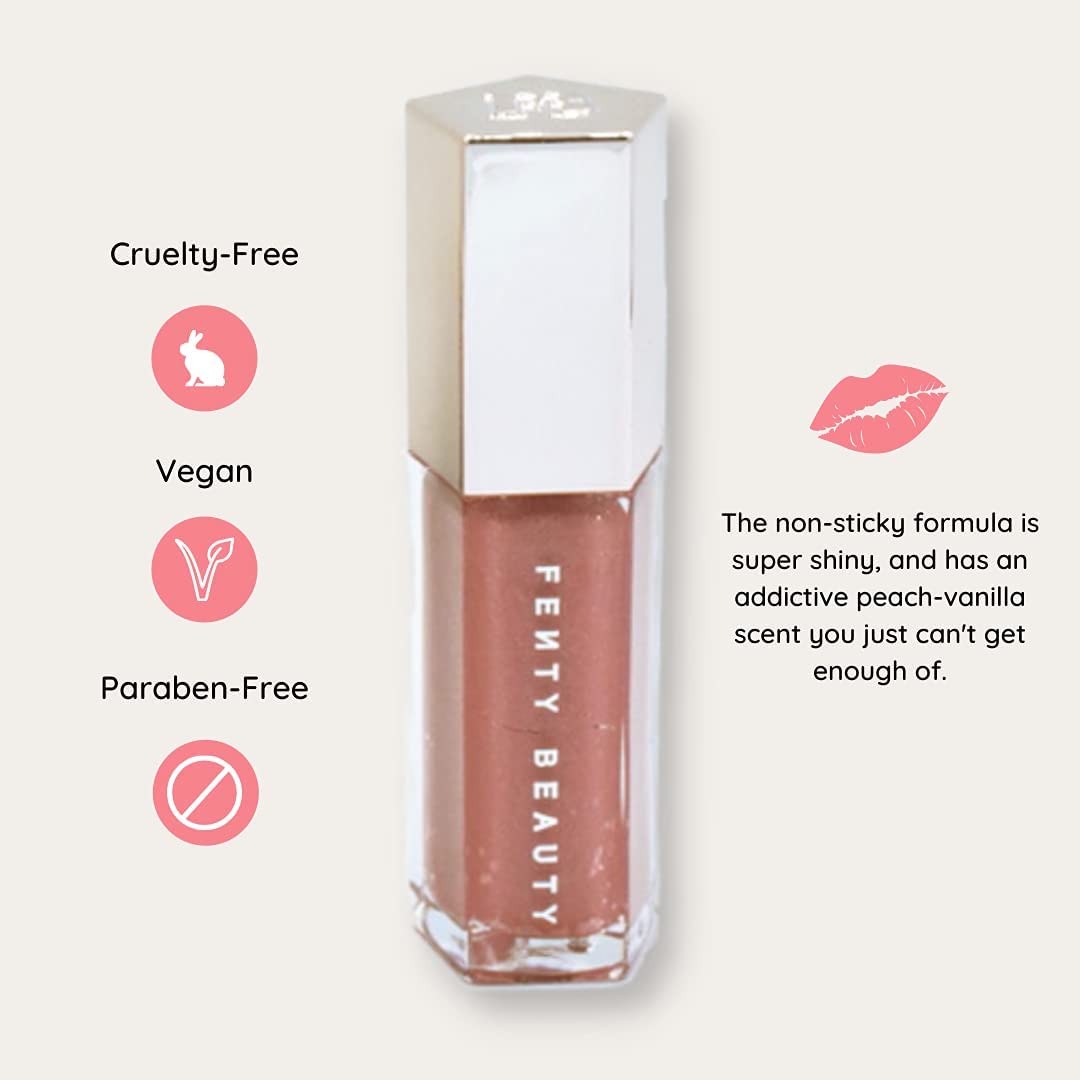 Gloss Bomb Universal Lip Luminizer - 02 Fussy by Fenty Beauty for Women - 0.3 oz Lip Gloss Beauty & Personal Care FENTY BEAUTY