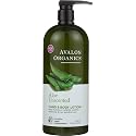 Avalon Organics Hand & Body Lotion for Dry Skin Aloe Unscented, 32 OZ Beauty & Personal Care KEZATAAK