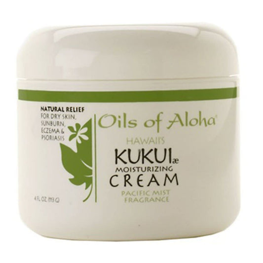 Oils of Aloha Hawaiian Kukui Moisturizing Cream (Pacific Mist) - 4 Ounces Beauty & Personal Care Oils of Aloha