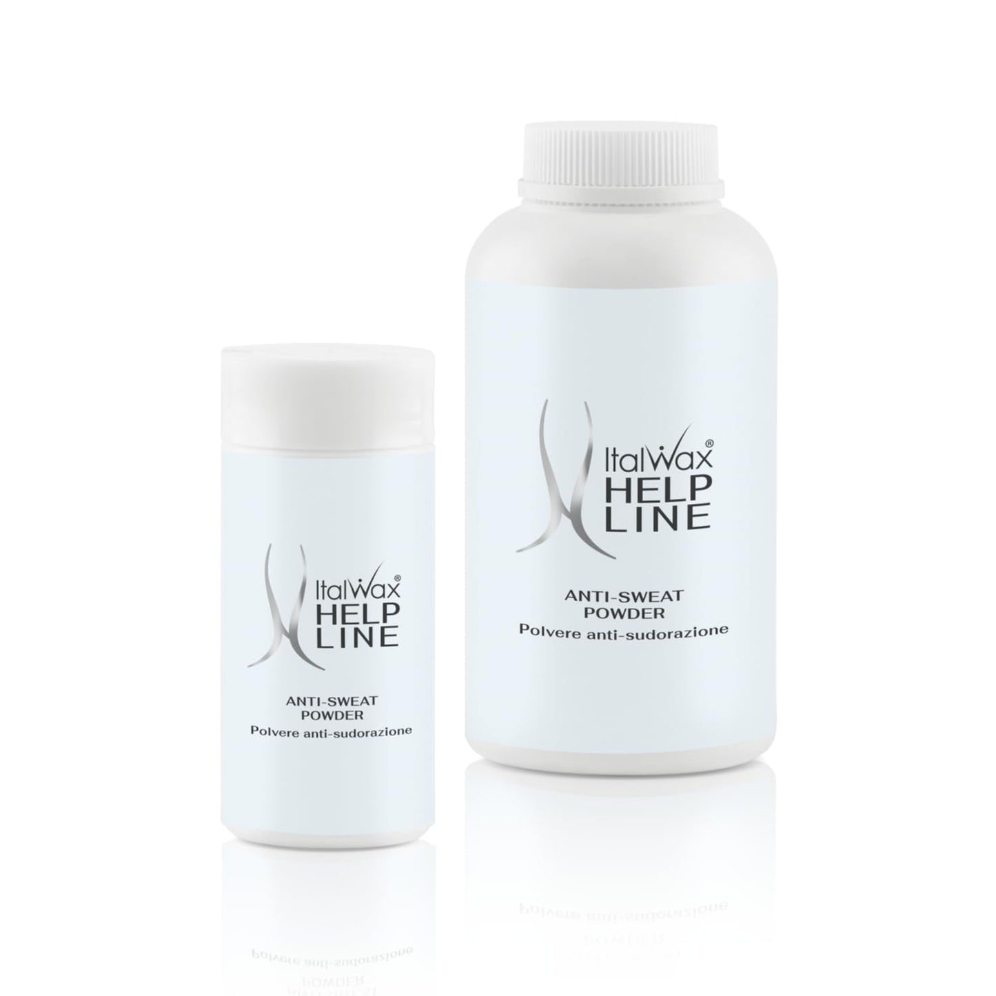 Italwax Help Line Anti-Sweat Powder 3.17 oz (90g) - Soothing Kaolin Formula - Prepares Skin for Waxing - Controls Moisture - for Professional and Home Beauty and Personal Care Italwax