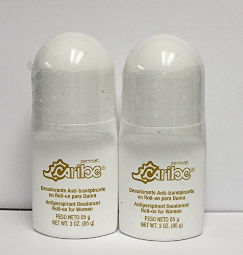 Zermat Caribe Roll on Deodorant 3.oz Duo Beauty and Personal Care Zermat