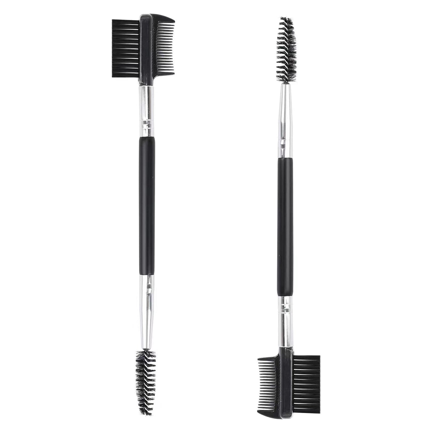 2pcs 3 Head Eyebrow Eyelash Shaper Eyelash Comb Double Head Brush Makeup Grooming Tool Cosmetic with 3 Different Spoolie Brushes for Separating Beauty & Personal Care MUIIGOOD