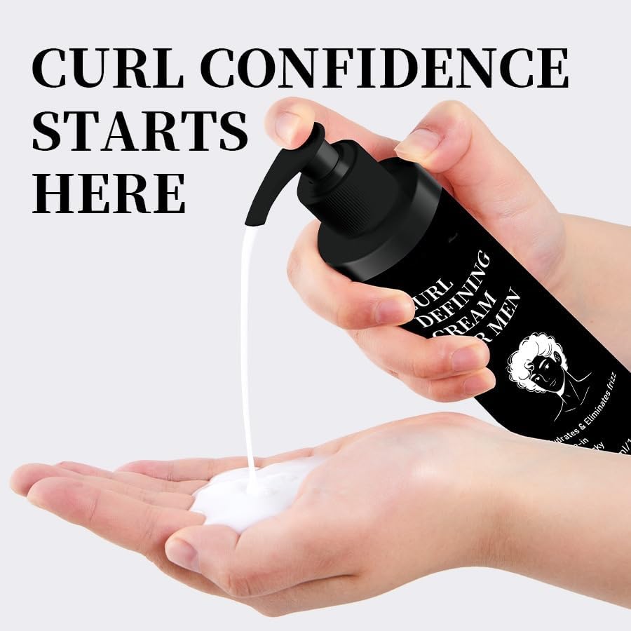 Curl Defining Cream - Anti-Frizz Curling Cream for Curly Hair Anti Frizz, Moisturizing, Smoothing for Curly & Wavy Hair, Hydrate & Adds Shine Beauty & Personal Care Soelegant