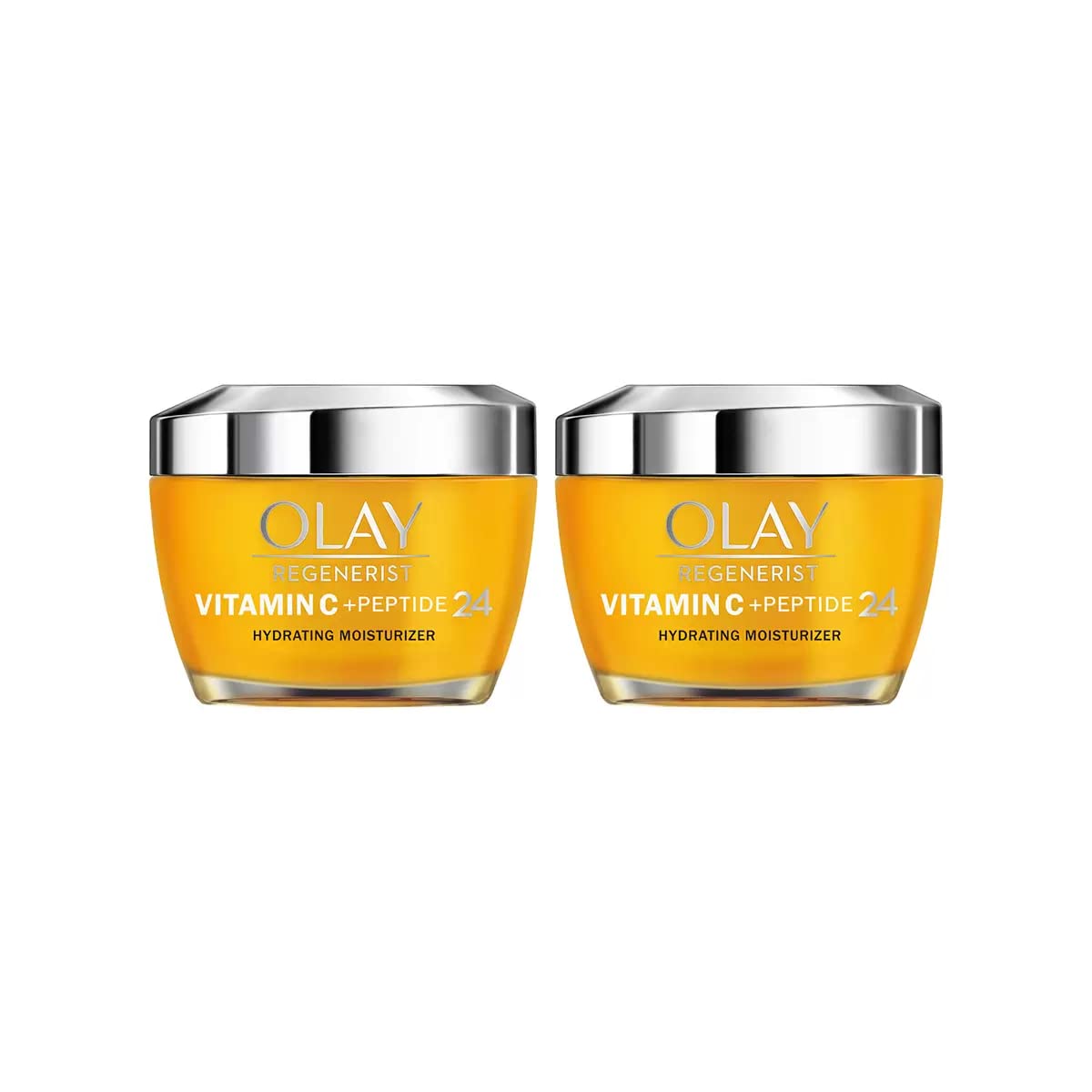 Olay Regenerist Vitamin C + Peptide 24 Face Moisturizer, 1.7 Ounce (2 Count) Beauty & Personal Care Olay