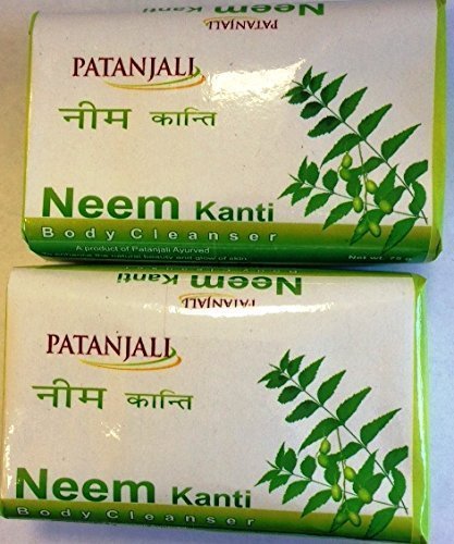 Patanjali Kanti Neem Soap (Body Cleanser) 75gm (Pack of 2) Beauty & Personal Care patanjali
