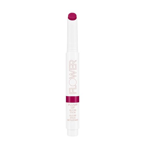 FLOWER Beauty By Drew Barrymore Plump Up Lip Gloss Stick - Lip Plumper - Nourishes + Hydrates Lips - Buildable + Dewy Finish - Heated Beauty & Personal Care FLOWER