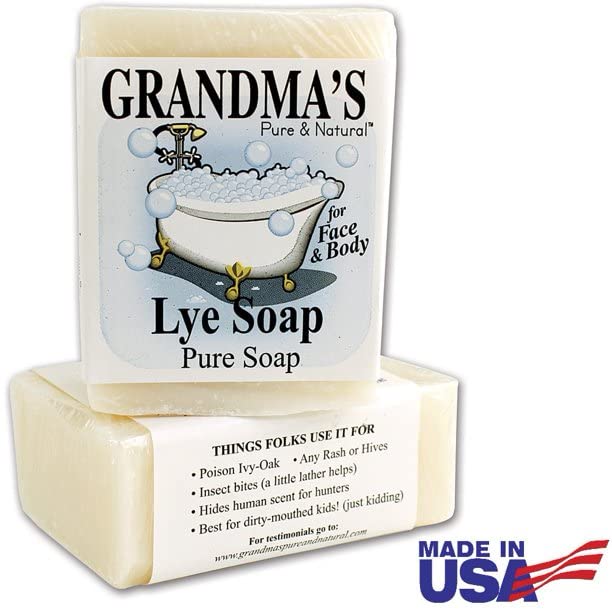 Remwood 60018 Grandma's Lye Soap 6 Oz Beauty & Personal Care GRANDMA'S PURE & NATURAL