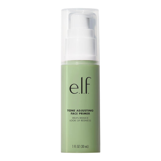 e.l.f. Tone Adjusting Face Primer, Makeup Primer For Neutralizing Uneven Skin Tones & Redness, Grips Makeup To Last, Vegan & Cruelty-free, Large Beauty & Personal Care e.l.f.