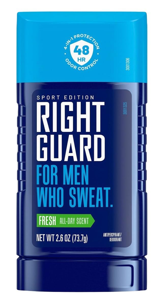 Right Guard, Sport Fresh Deodorant, 2.6 Ounce Beauty and Personal Care Right Guard