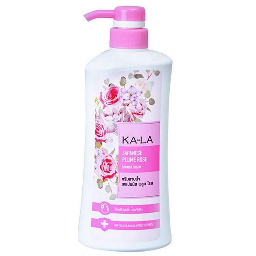 KA-LA Japanese Plume Rose Shower Cream 500 ML. Beauty & Personal Care KA-LA Nature Nine