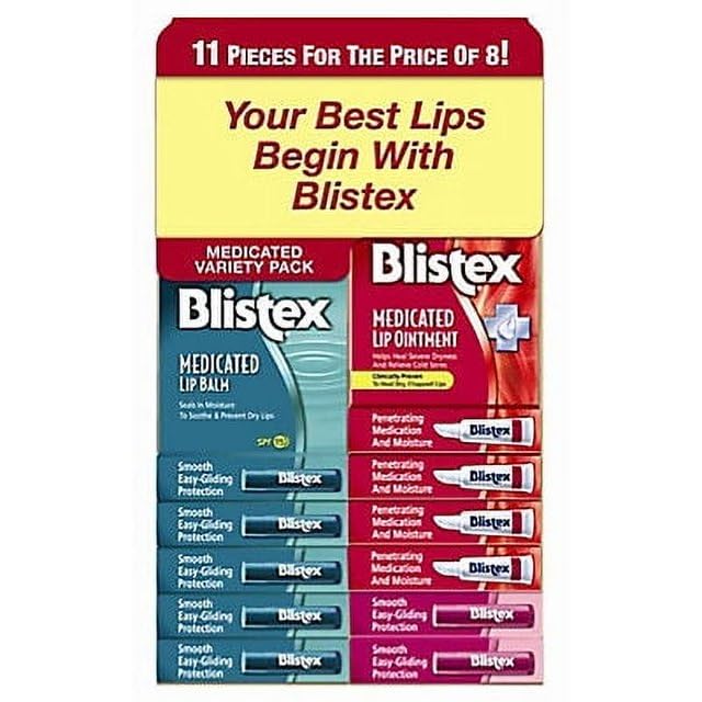 Blistex Lip Care Variety Pack, 11 pk. Beauty & Personal Care Blistex