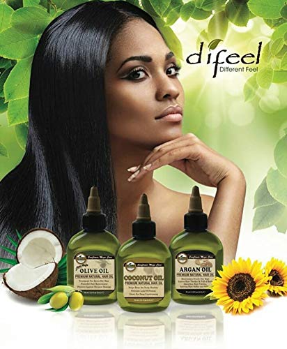 Difeel Soy Premium Natural Hair Oil 2.5 Ounce Beauty & Personal Care Difeel