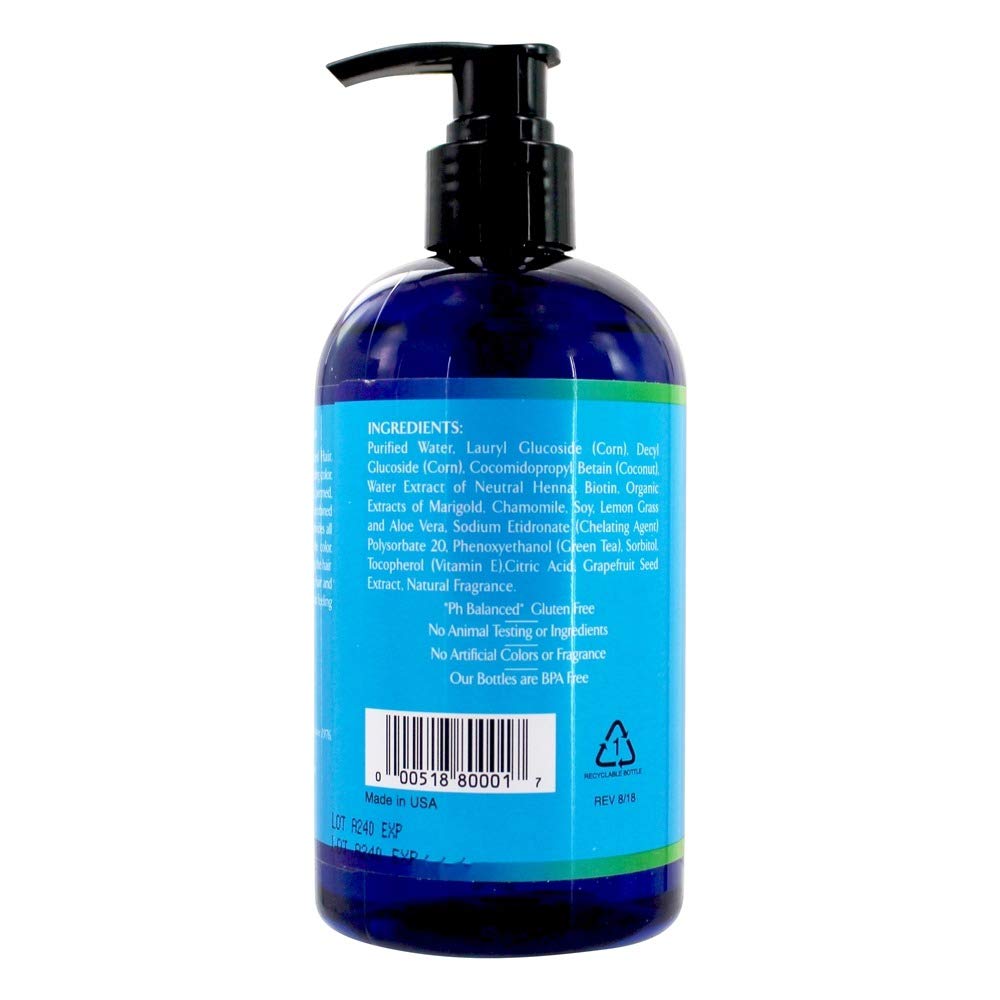 Rainbow Research Organic Herbal Henna Boitin Shampoo, 12 Fluid Ounce Beauty & Personal Care Rainbow Research