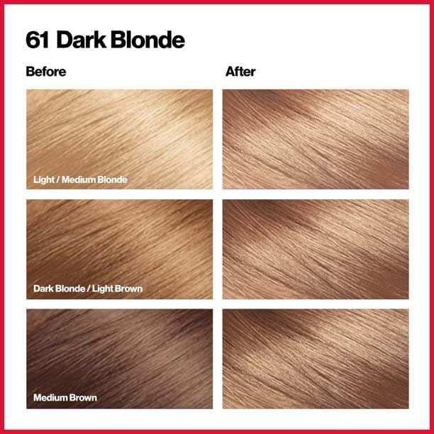 Revlon ColorSilk Beautiful Color, Dark Blonde [61], 1 Count Beauty & Personal Care REVLON