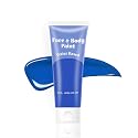 Blue Face Body Paint,Water-based Cream Painting,Blendable Face paint for Halloween Avatar Smurf Mystique Cosplay, Costume, Parties, Stage, Theater Beauty & Personal Care TUHPIBK