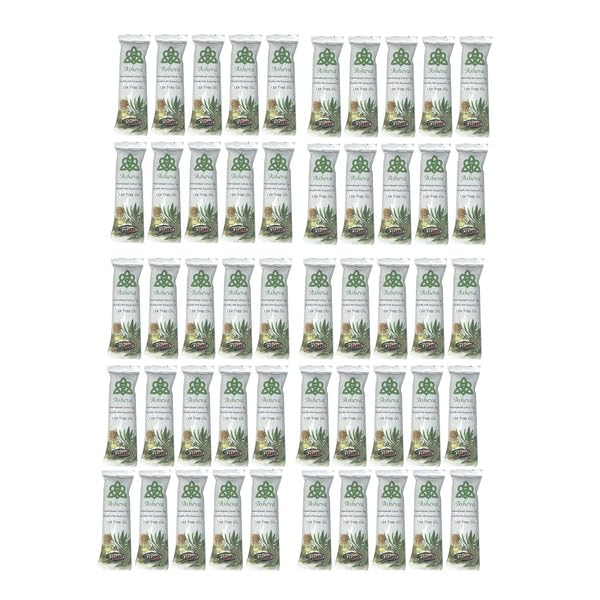 Asheva 8" x 9" Individually Wrapped Oshibori Disposable Towels - Luxurious Moist Cotton Hot/Cold Refreshment Towel - Lavender, Lemon, or Tea Tree Beauty & Personal Care GBM