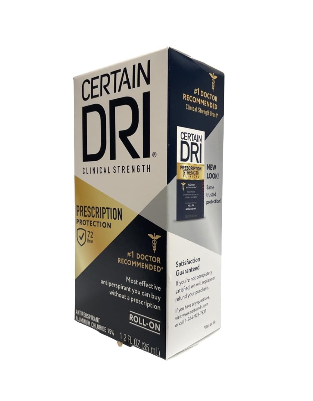 Certain Dri Clinical Strength Antiperspirant Roll-On - 1.2 oz, Pack of 2 Beauty and Personal Care Certain Dri