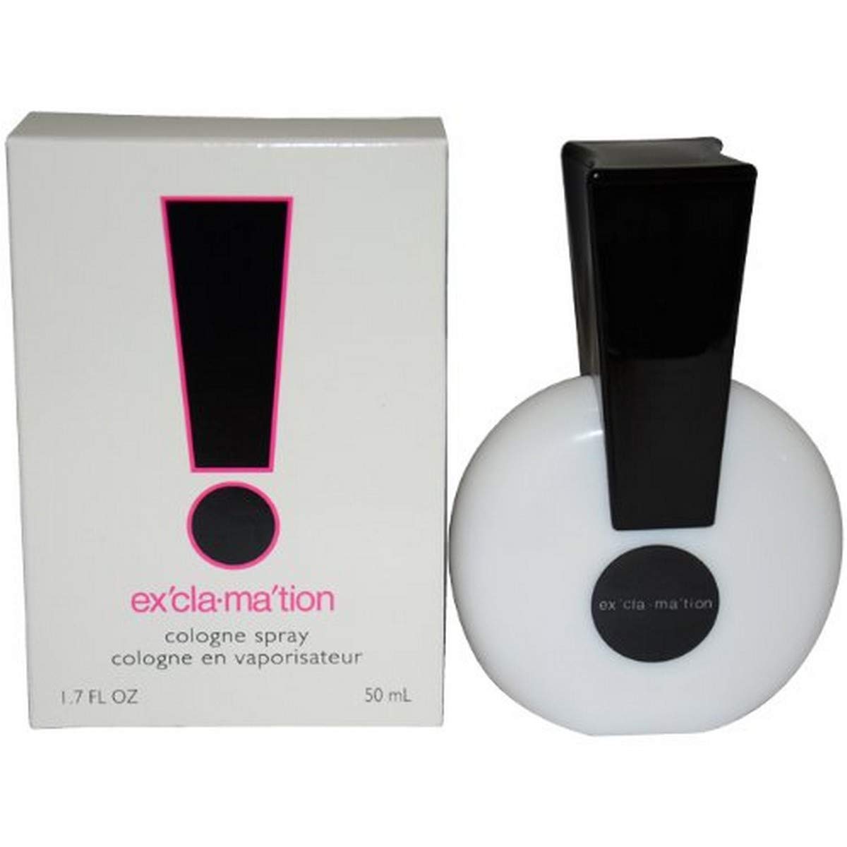 Exclamation By Coty For Women. Cologne Spray 1.7 Oz, White Beauty & Personal Care Coty