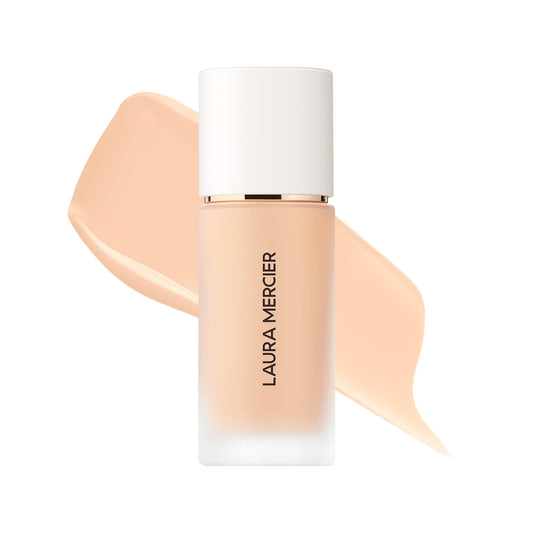 Laura Mercier Real Flawless Weightless Perfecting Waterproof Liquid Foundation: Medium-Buildable Coverage, 12 HR Fade-Proof Wear, Natural Finish Beauty & Personal Care Laura Mercier