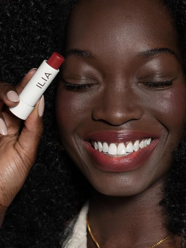 ILIA - Balmy Tint Hydrating Lip Balm | Buildable Lip Color + Soft Shine | Nourish + Moisturize with Shea Butter & Rosehip Seed Oil | Vegan, Clean Beauty & Personal Care ILIA