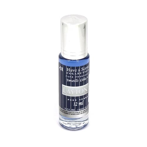 Impression Cologne Scents Roll-On 12ml Eau de Parfum for Men - Luxury Fragrance, Travel Size/Carry on, Long Lasting Scent (Layton) Beauty & Personal Care CEROD