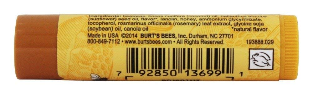Burt's Bees Lip Balm - Moisturizing and Nourishing Beauty & Personal Care Burt's Bees