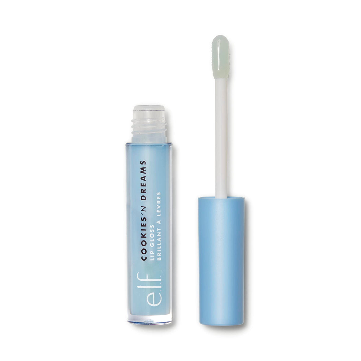 e.l.f. Cookies 'N Dreams Lip Gloss, Limited Edition Non-sticky, Creamy Lip Gloss With A Shiny Finish, Nourishing & Hydrating Formula, Brain Freeze Beauty & Personal Care e.l.f.