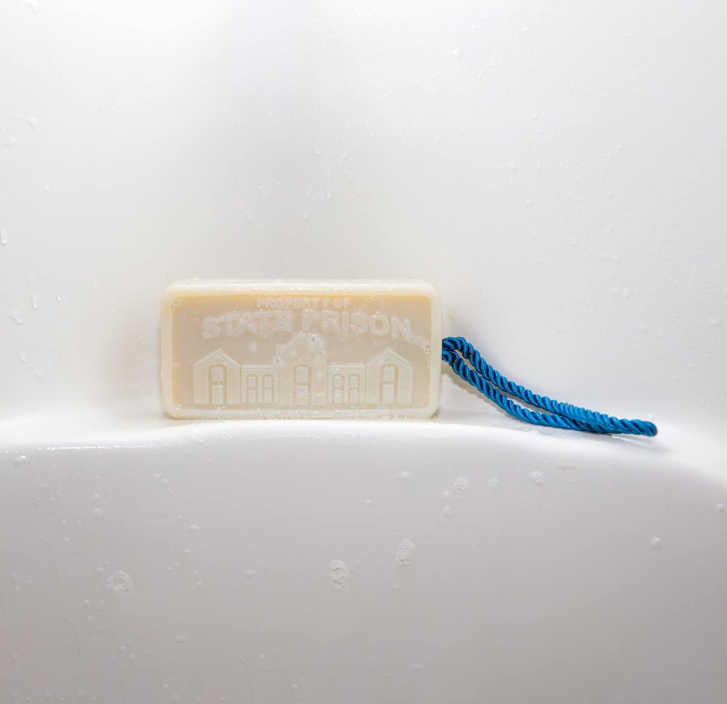 State Prison Soap on a Rope Funny Gag Gift for Men Novelty Shower Accessory Great Bachelor Party or Bathroom Gift Beauty & Personal Care BigMouth Inc