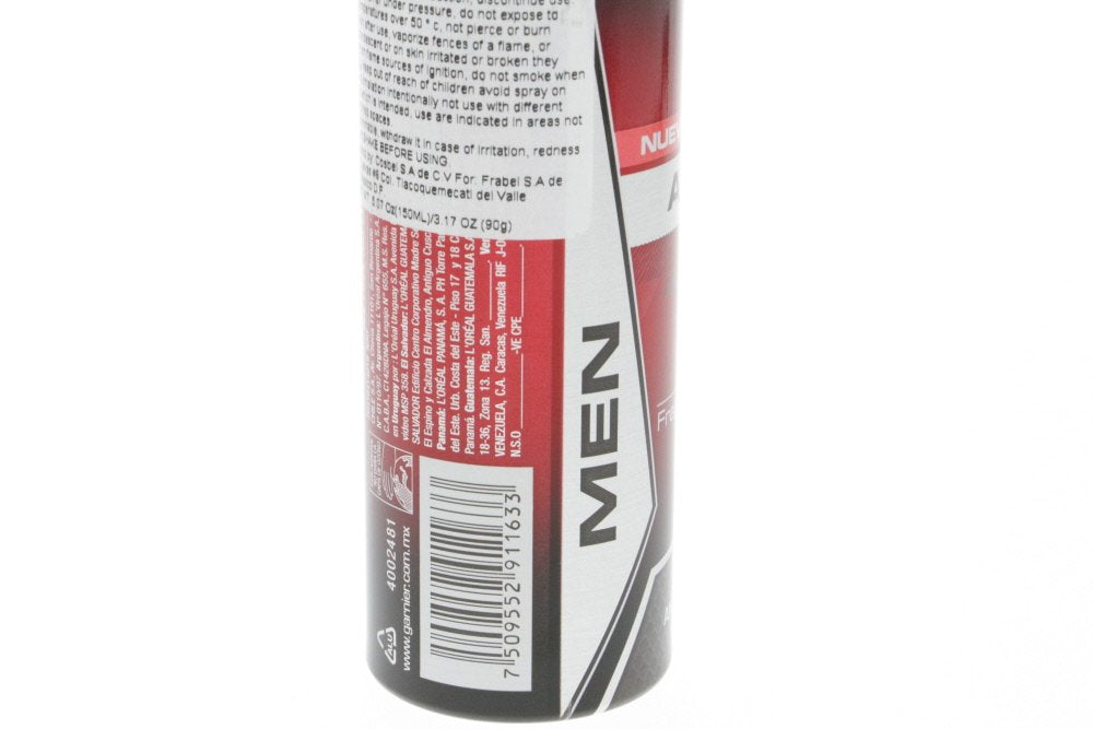 Obao Mens Active Deodorant Spray 150ml - Desodorante Activo Aerosol para Hombre (Pack of 3) Beauty and Personal Care Obao