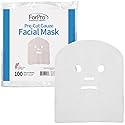 ForPro Professional Collection Precut Gauze Facial Mask, 100% Cotton Gauze, for High Frequency Facial Treatments and Masks, 100-Count Beauty & Personal Care ForPro Professional Collection