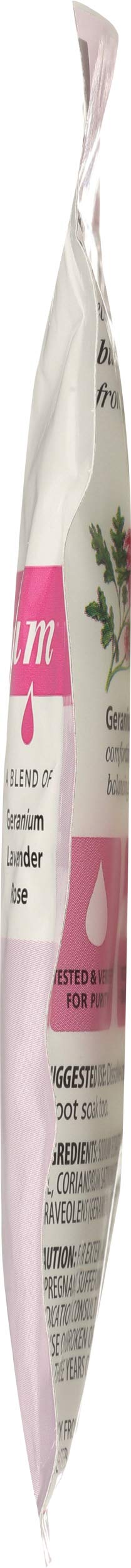Aura Cacia Comforting Geranium Aromatherapy Mineral Bath 2.5 Oz. Packet Beauty and Personal Care Aura Cacia