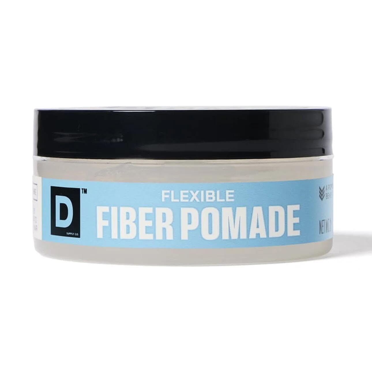 Duke Cannon Supply Co. Flexible Fiber Pomade - 2 oz - Strong Hold, No Shine, Water-Based for Easy Washout, Textured & Pliable Finish for Shorter Beauty & Personal Care Duke Cannon Supply Co.