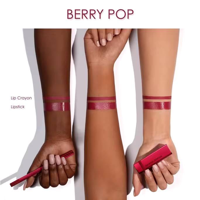 Natasha Denona Berry Pop Lip Crayon (cherry mauve), 0.04 Ounce (Pack of 1) Beauty & Personal Care Natasha Denona