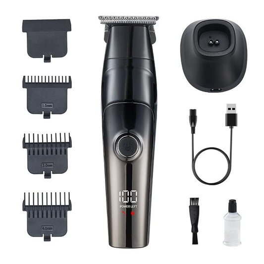 Professional Hair Clippers for Men/Oil Head, Cordless Trimmers Kit with LED Display,Travel Lock,3 Limit Combs, Waterproof Electric Haircut Grooming Beauty and Personal Care QDKVTNDJZ