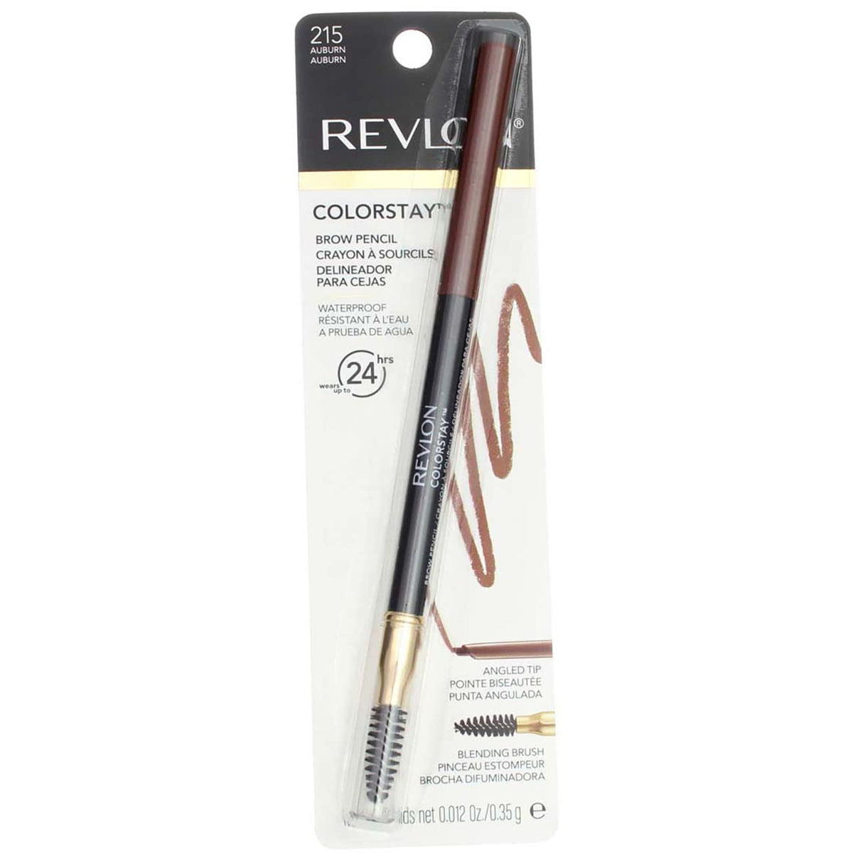 Rev Clrsty Brow Pncl Aubu Size .012o Revlon Colorstay Brow Pencil 7643-03 Auburn 0.012oz Beauty & Personal Care REVLON
