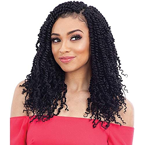 Freetress Braids Synthetic Crochet Braid - 2X SPRING TWIST 12" (TGREY)